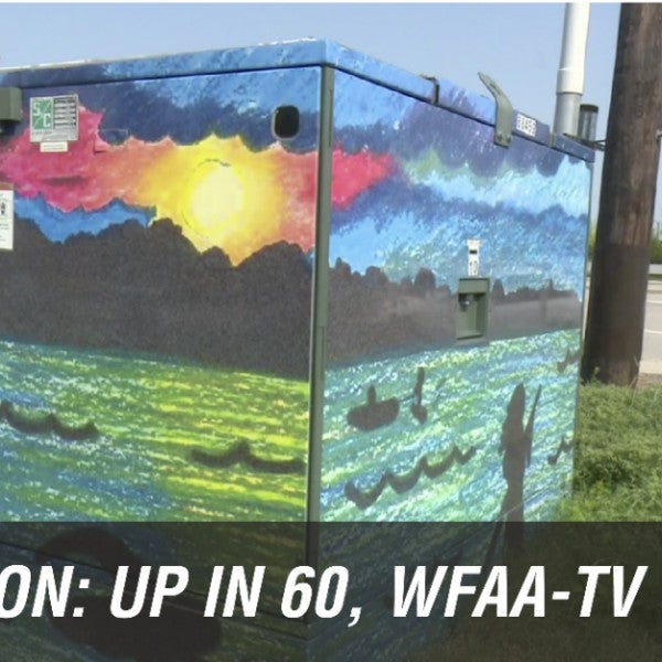 From utility boxes to unique pieces of art: Colorful drawings pop up in Little Elm