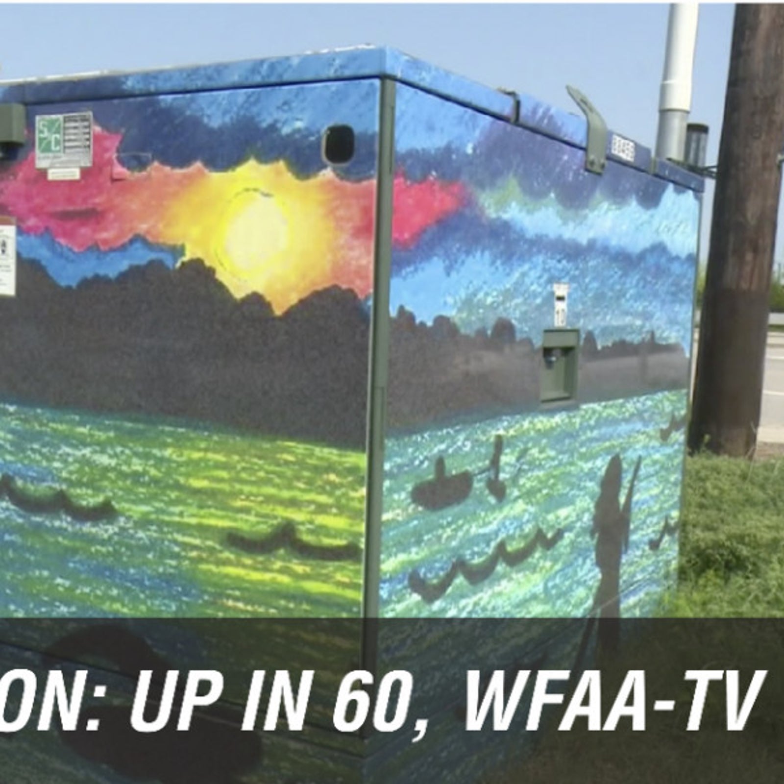 From utility boxes to unique pieces of art: Colorful drawings pop up in Little Elm
