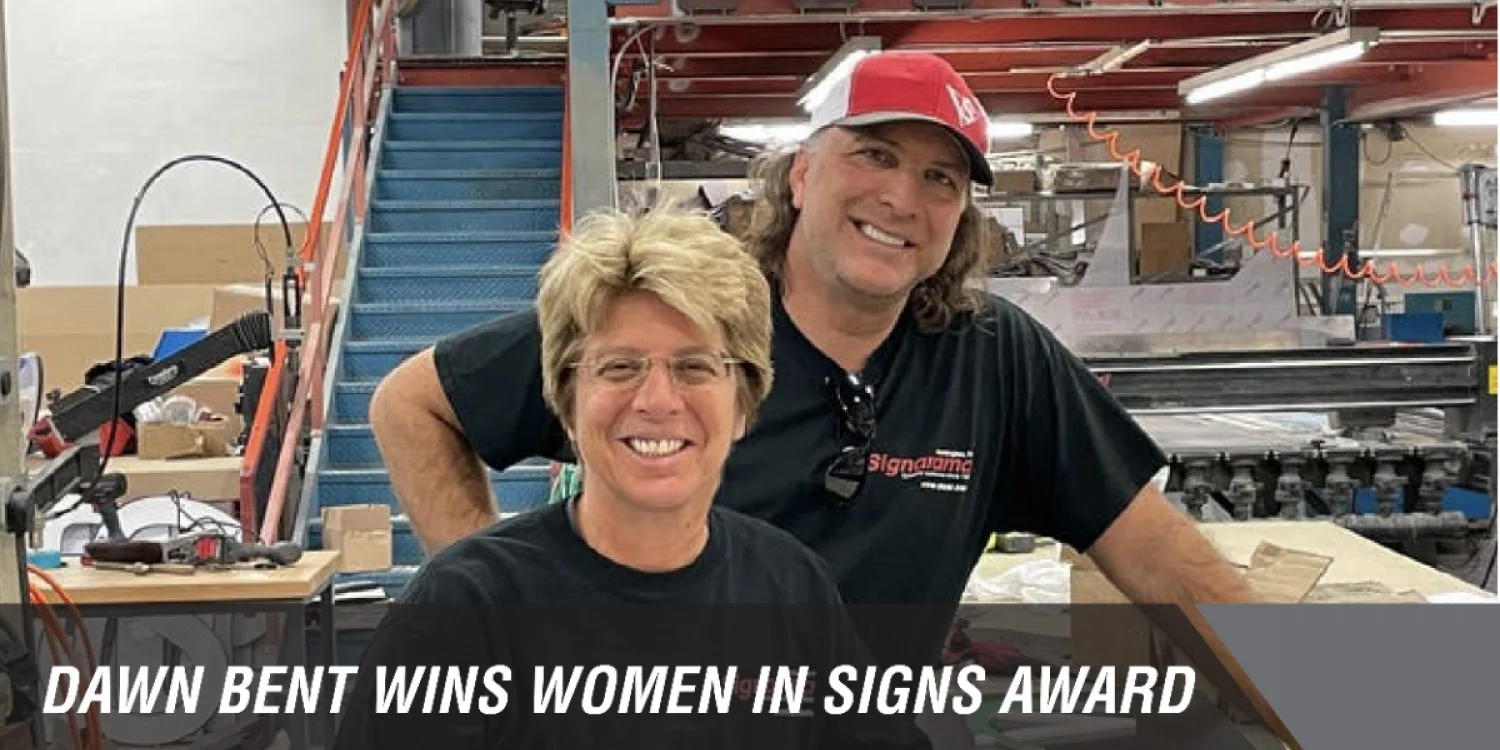 Signarama of Huntington Station Named a 2021 Women in Signs Award Winner