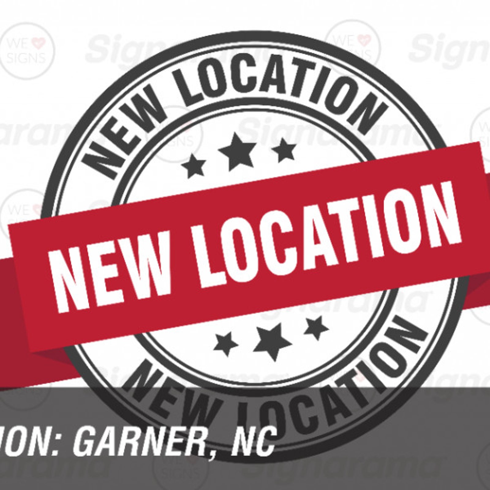 Signarama® Announces New Facility in Garner,  Grand Opening Celebration on October 21