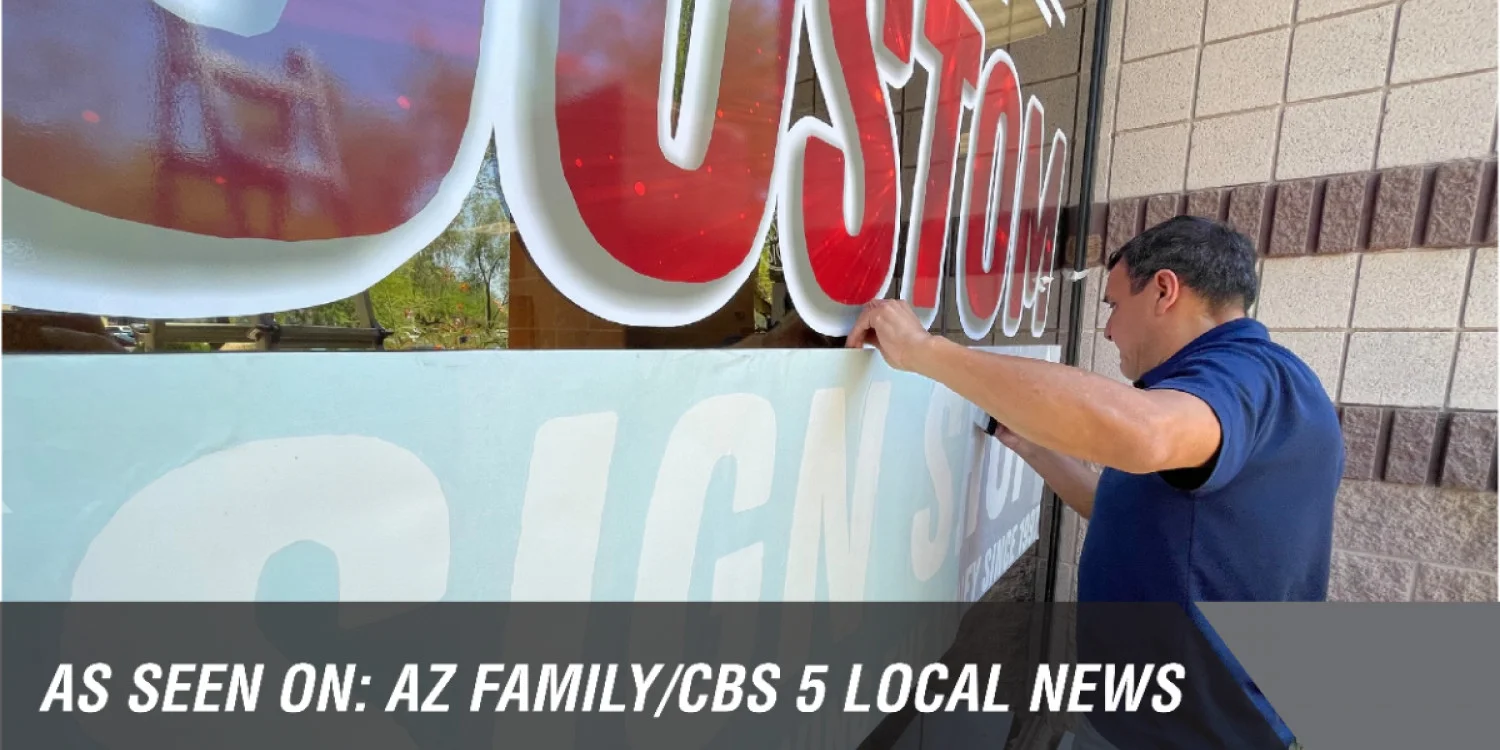 Chandler Sign Business Seeing More Customers as Economy Starts to Rebound
