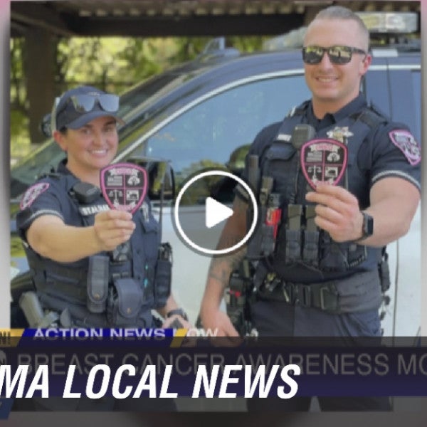 Signarama Redding Donates Pink Patches for North State Law Enforcement and Fire Agencies