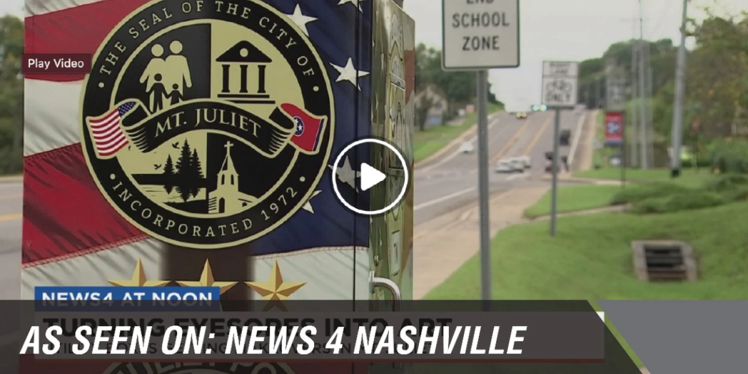 Mt. Juliet\'s utility boxes are getting makeovers