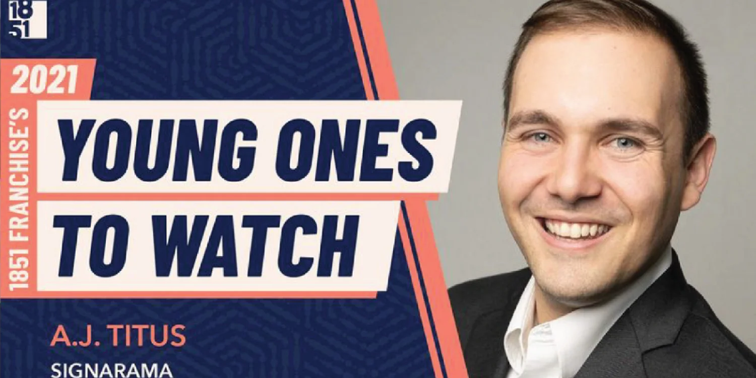 Young Ones to Watch: A.J. Titus, President of Signarama