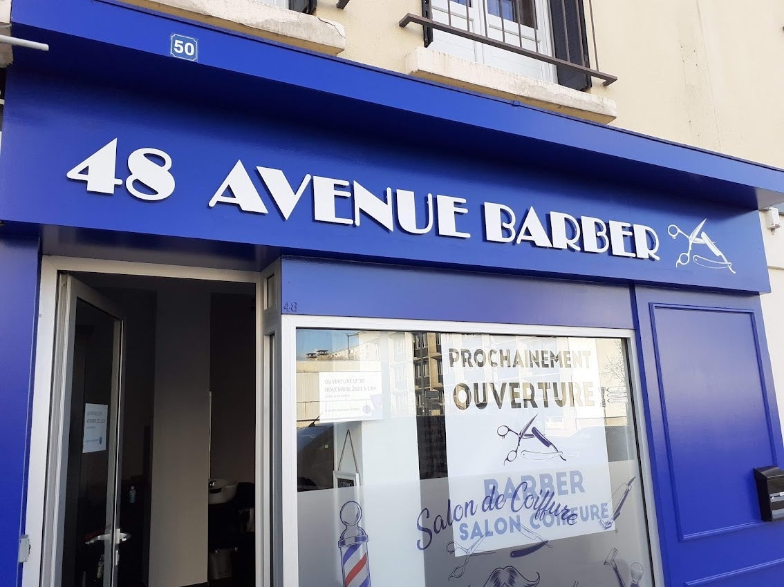 Nouvelle Enseigne pour 48 Avenue Barber installé à Allonnes par Signarama Le Mans