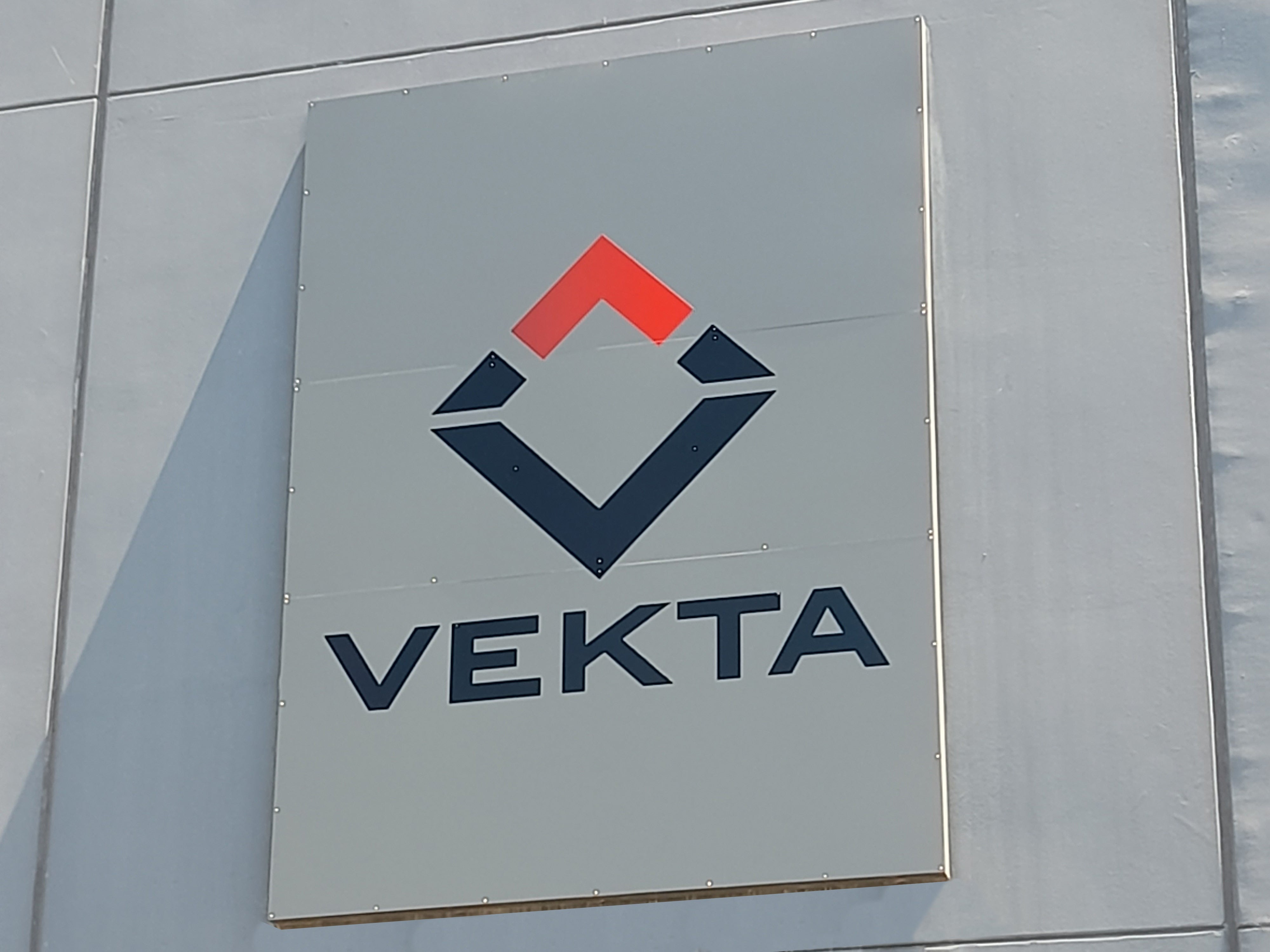 Vekta New Building Signage