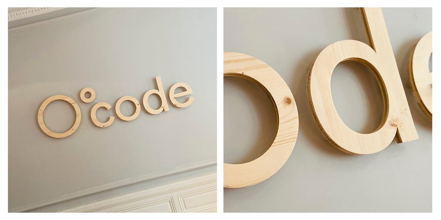 Lettres découpées
