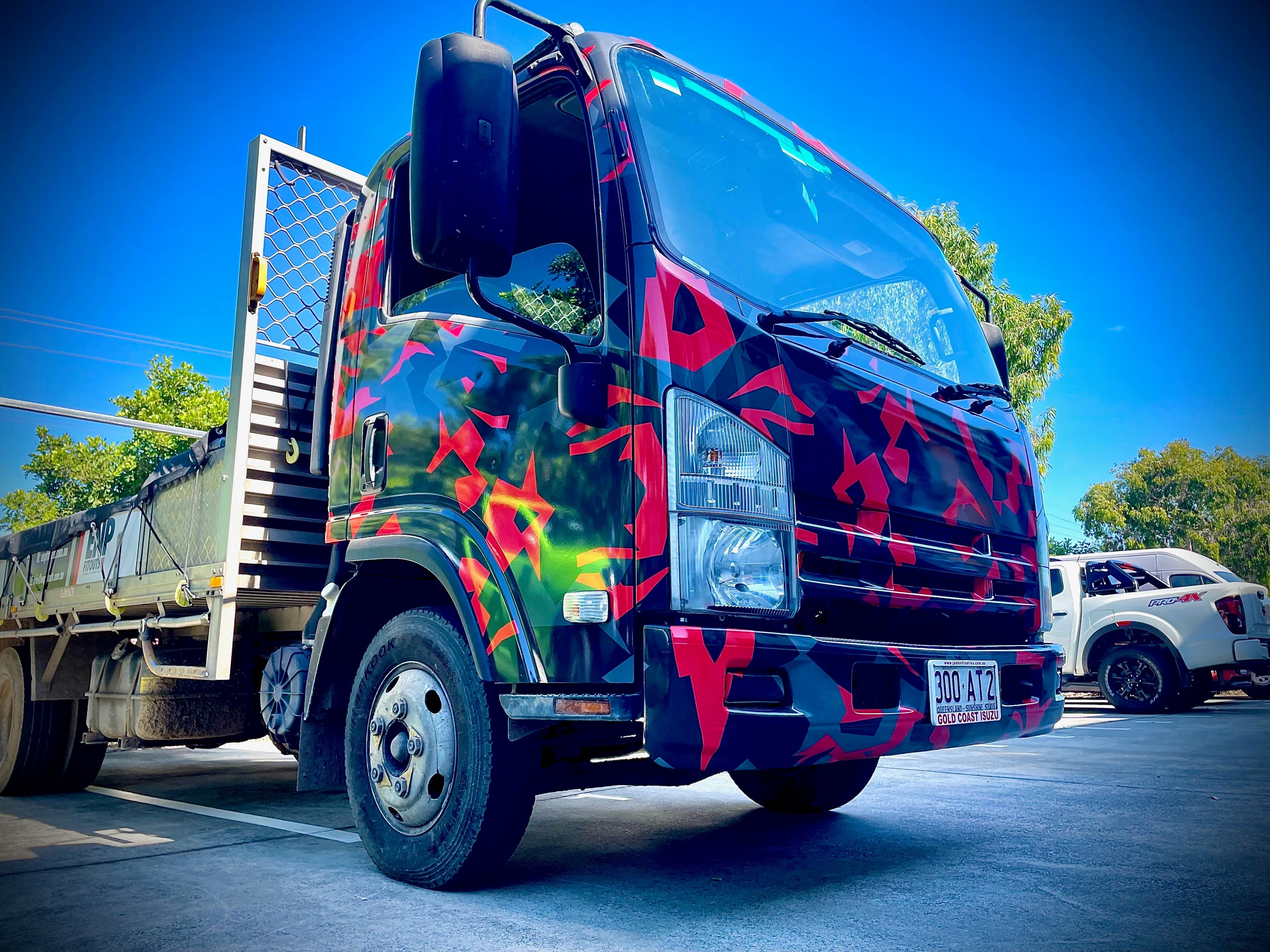 ENP Fitouts will be standing out with this vehicle wrap!