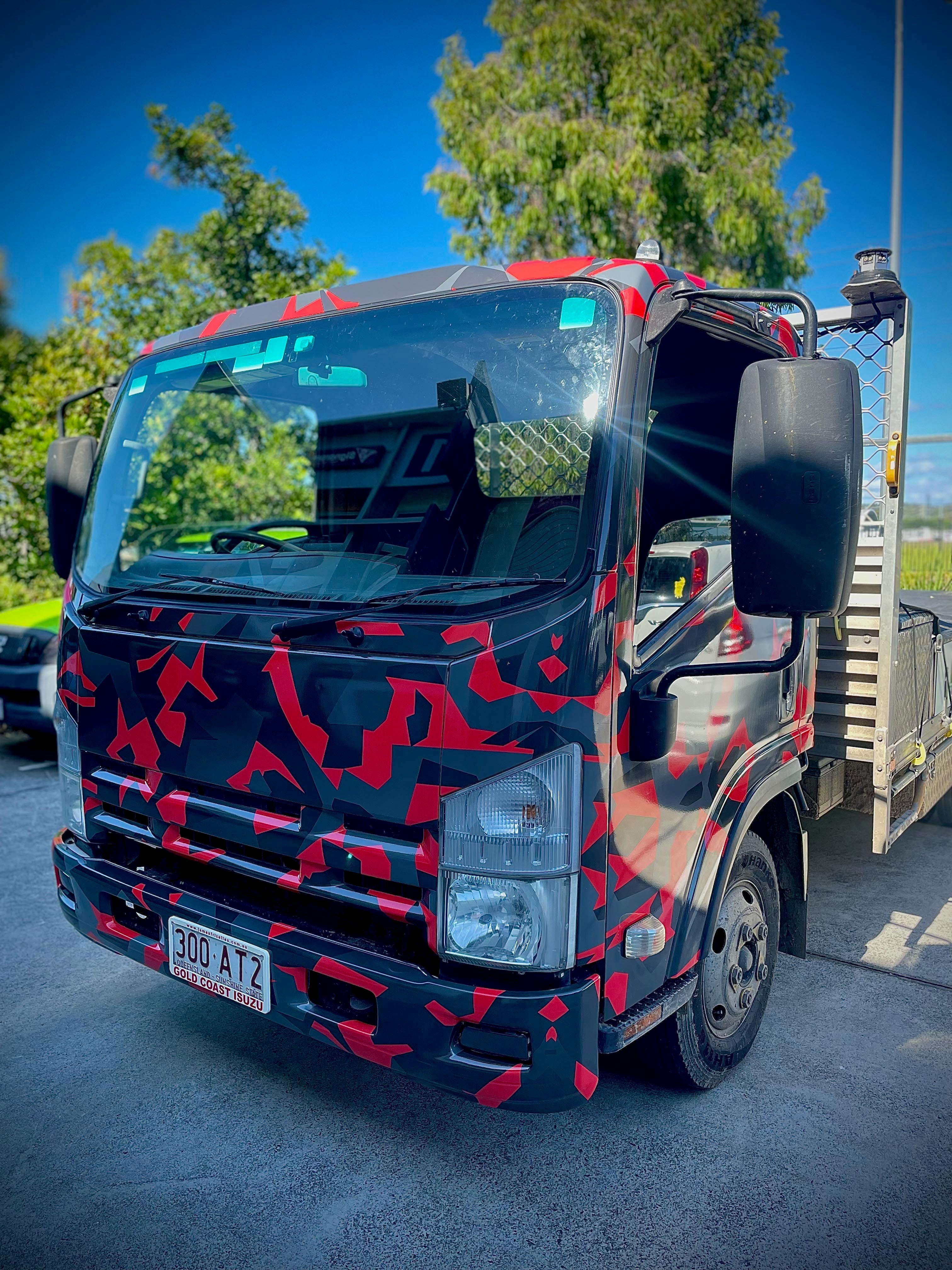ENP Fitouts will be standing out with this vehicle wrap!