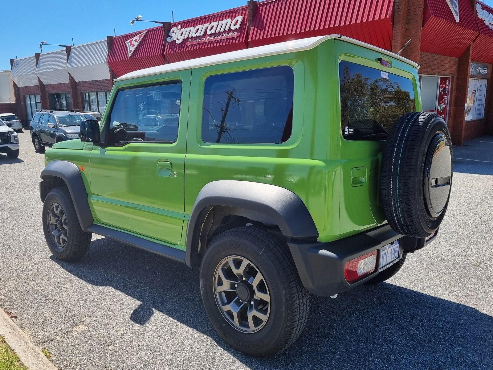 Suzuki Jimny Colour Change Wrap