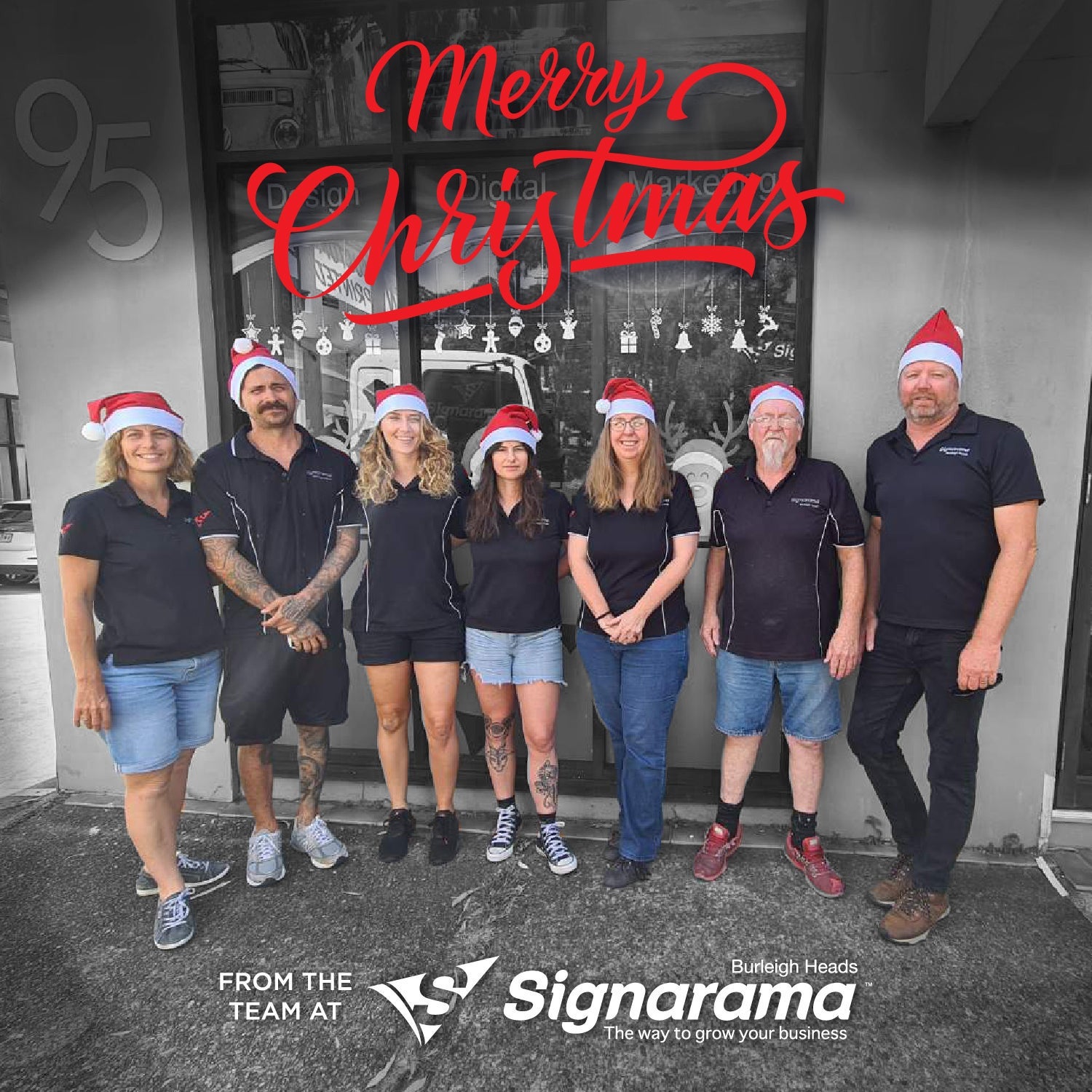 Merry Christmas from the Team - Signarama Burleigh Heads