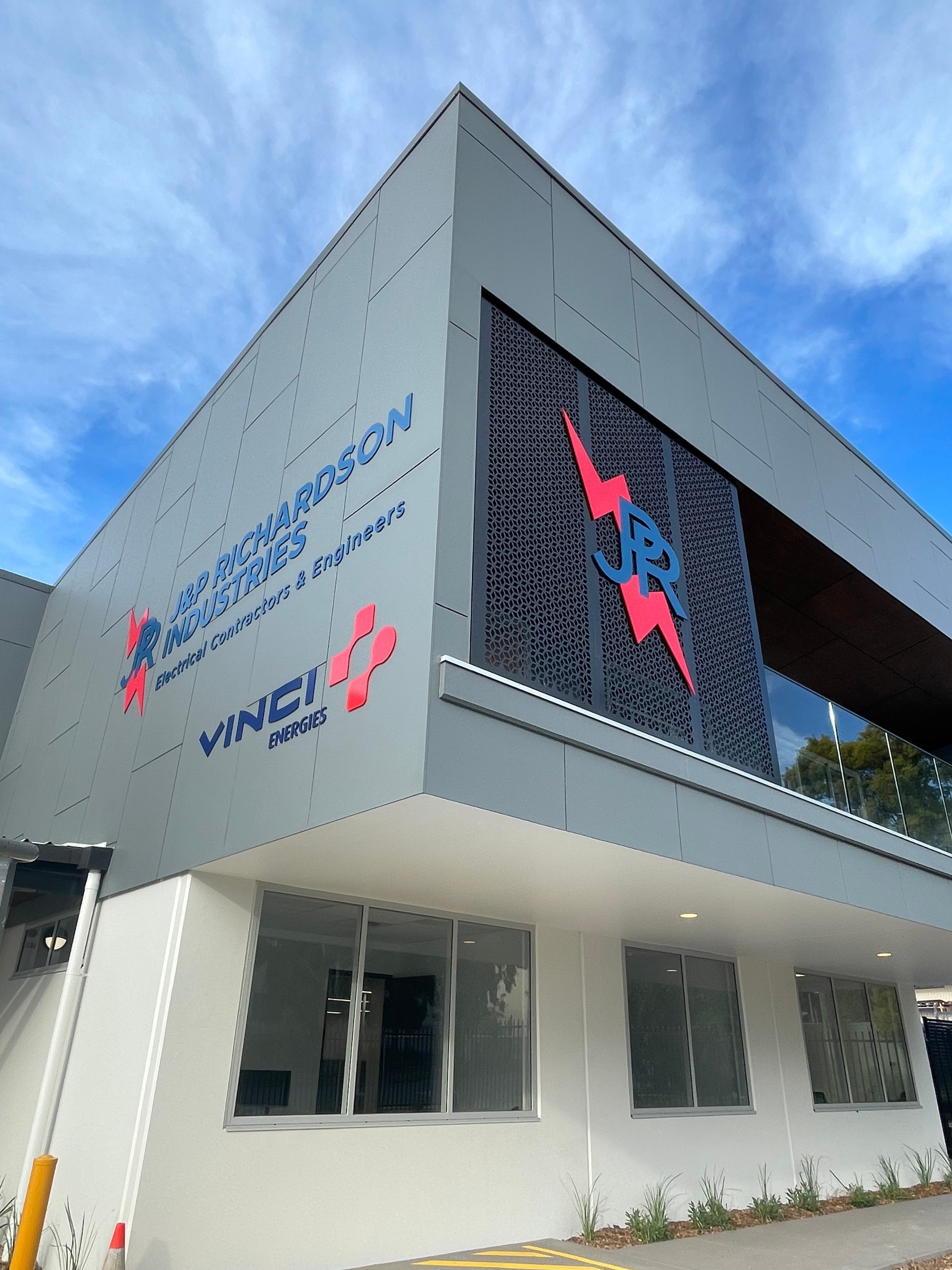 3D lettering for J&P Richardson Industries