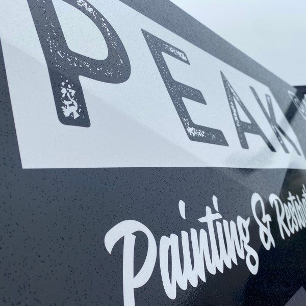 Trailer Signage- Peak Restorations- Penrith Signarama