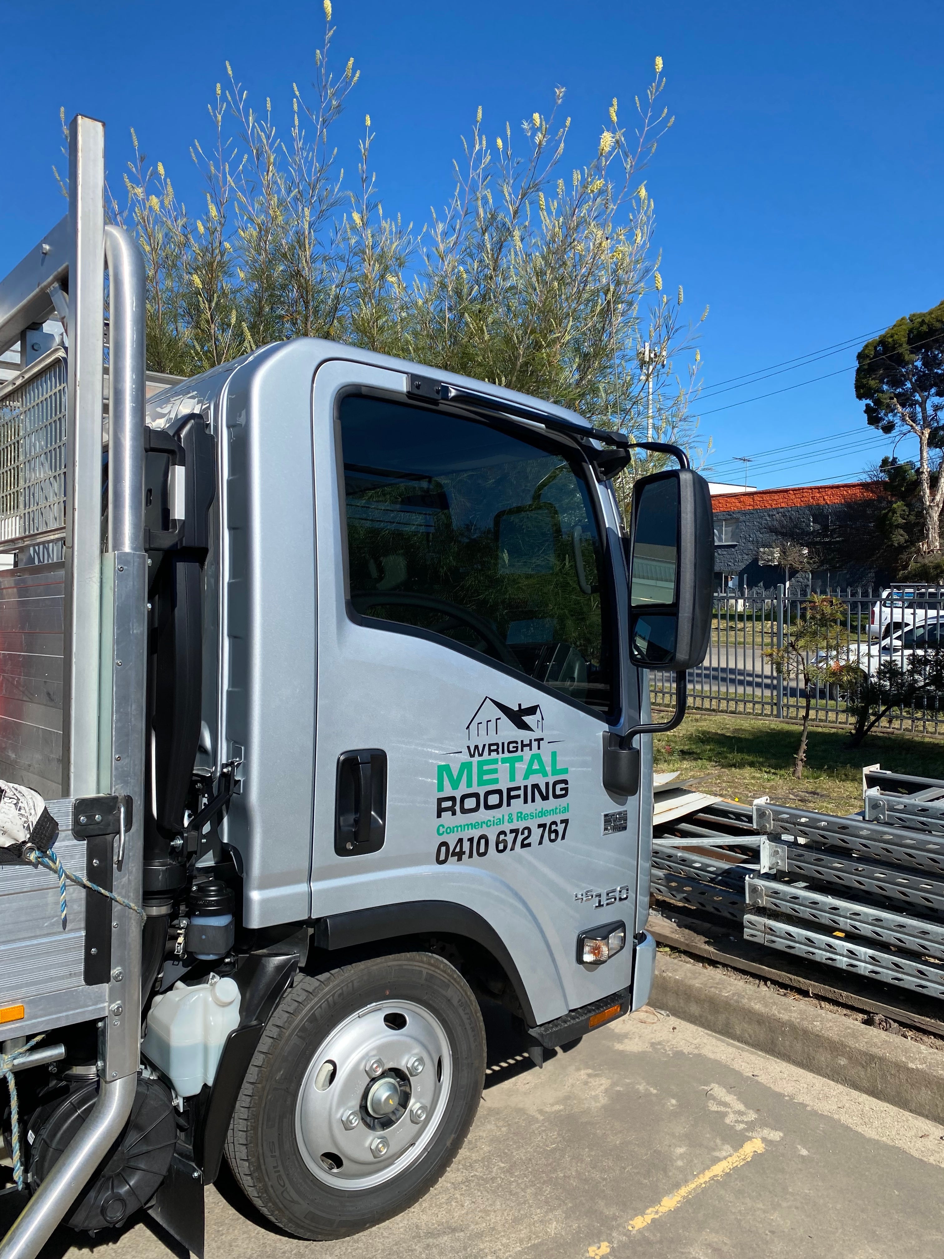 Truck signage- For wright Metal Roofing- By Signarama Penrith
