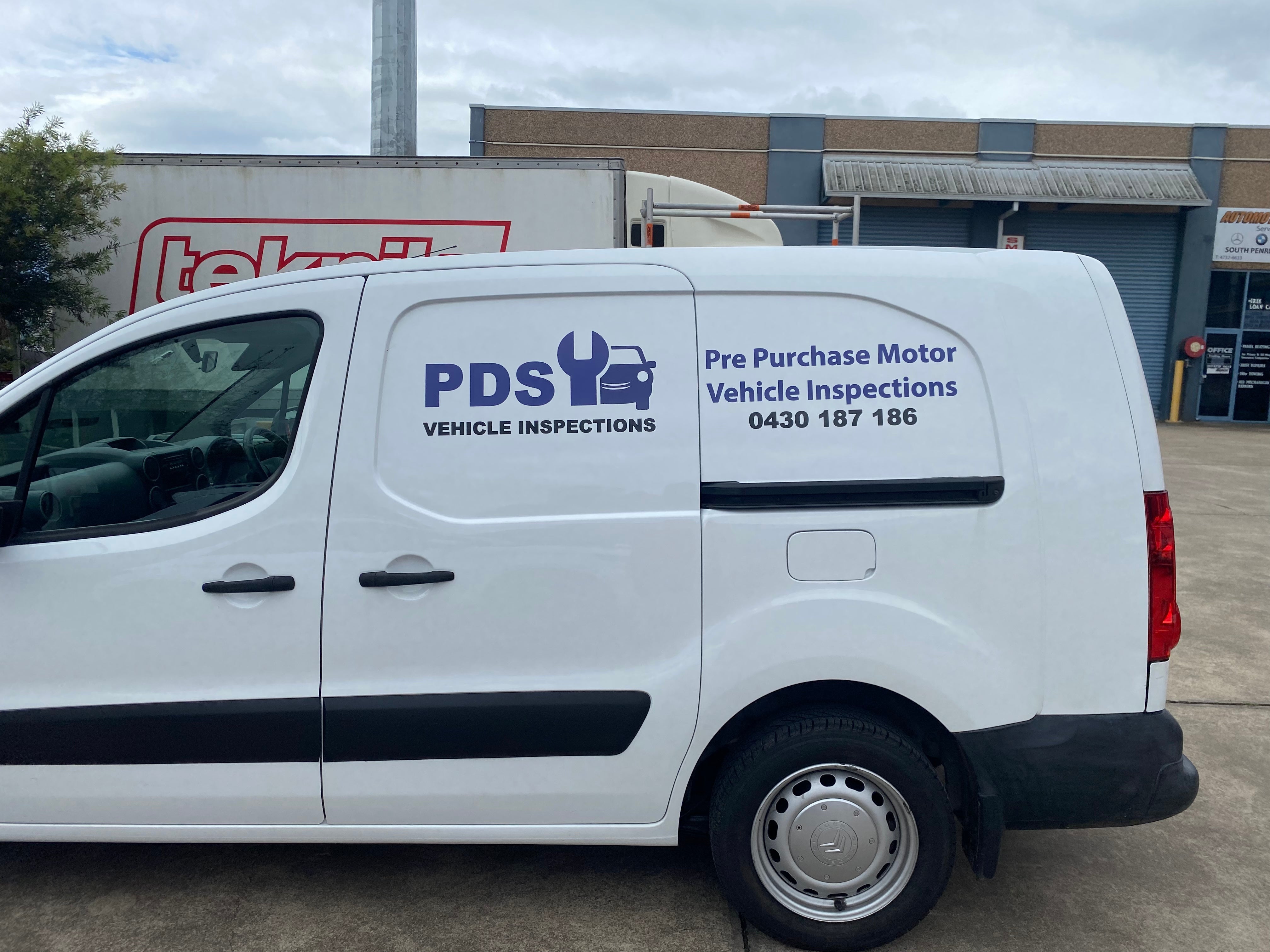 One Way Vision and Spot Graphics- For PDS Vehicle Inspections- By Signarama Penrith