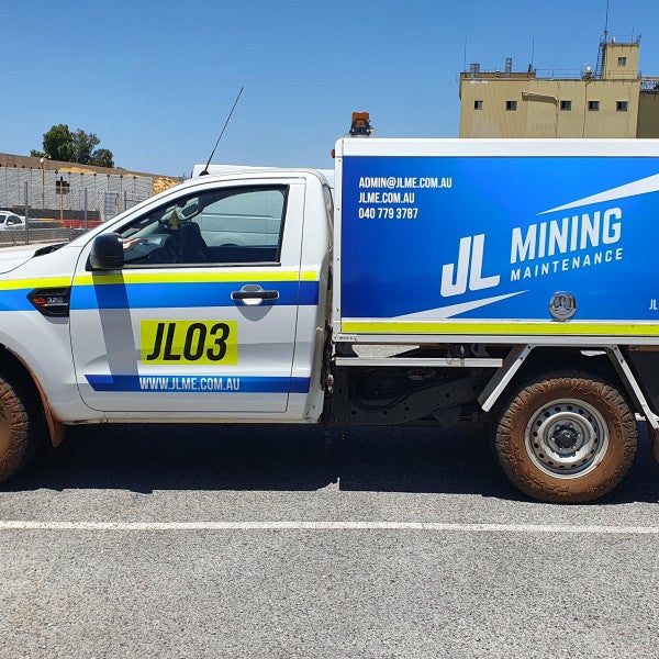 Can and Canopy Wrap for JL Mining Electrical
