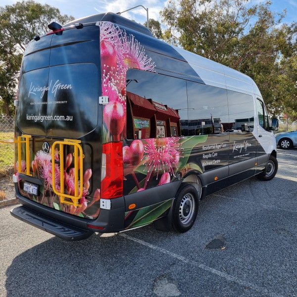 Karingal Green Bus Wrap