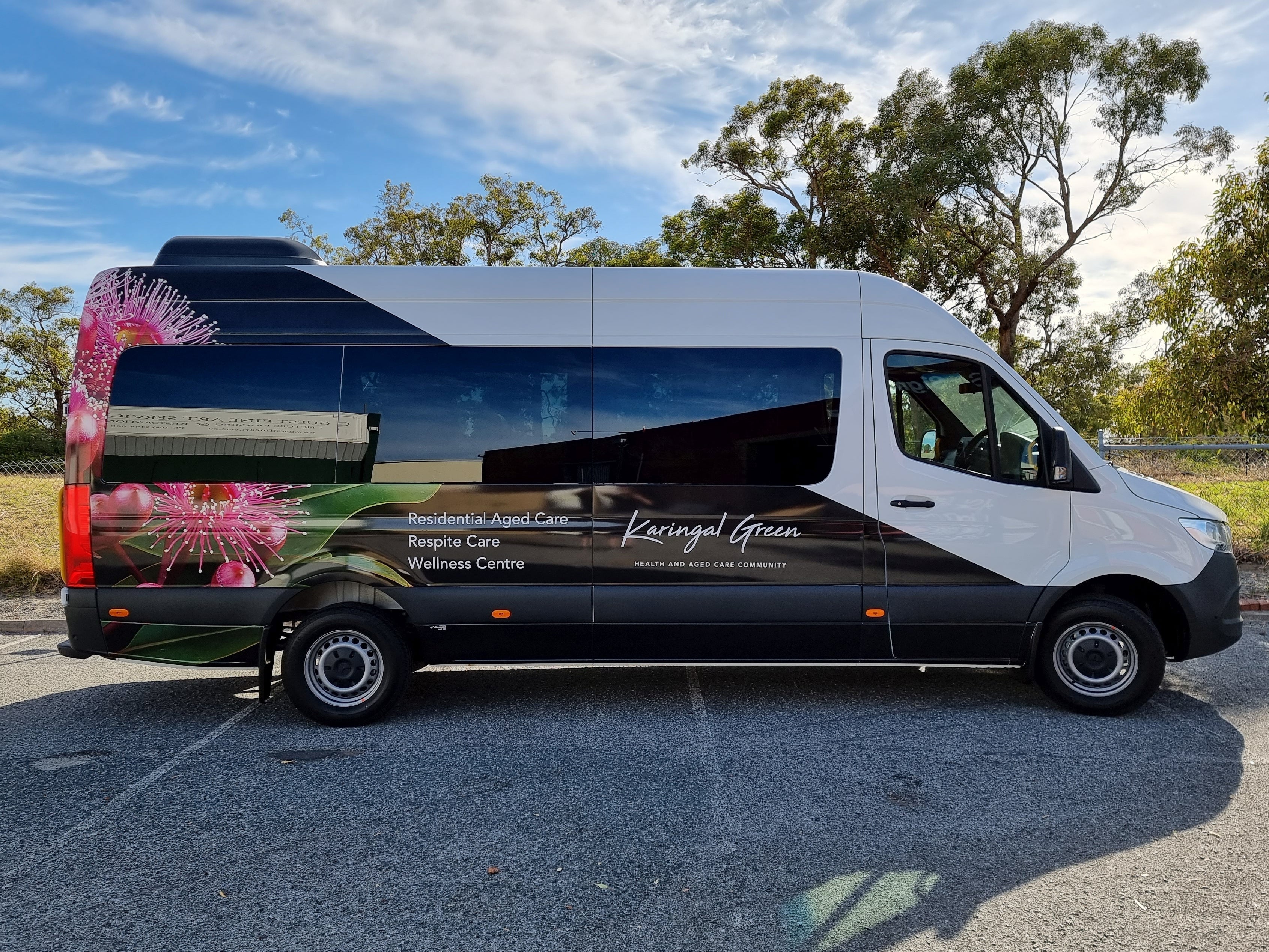 Karingal Green Bus Wrap