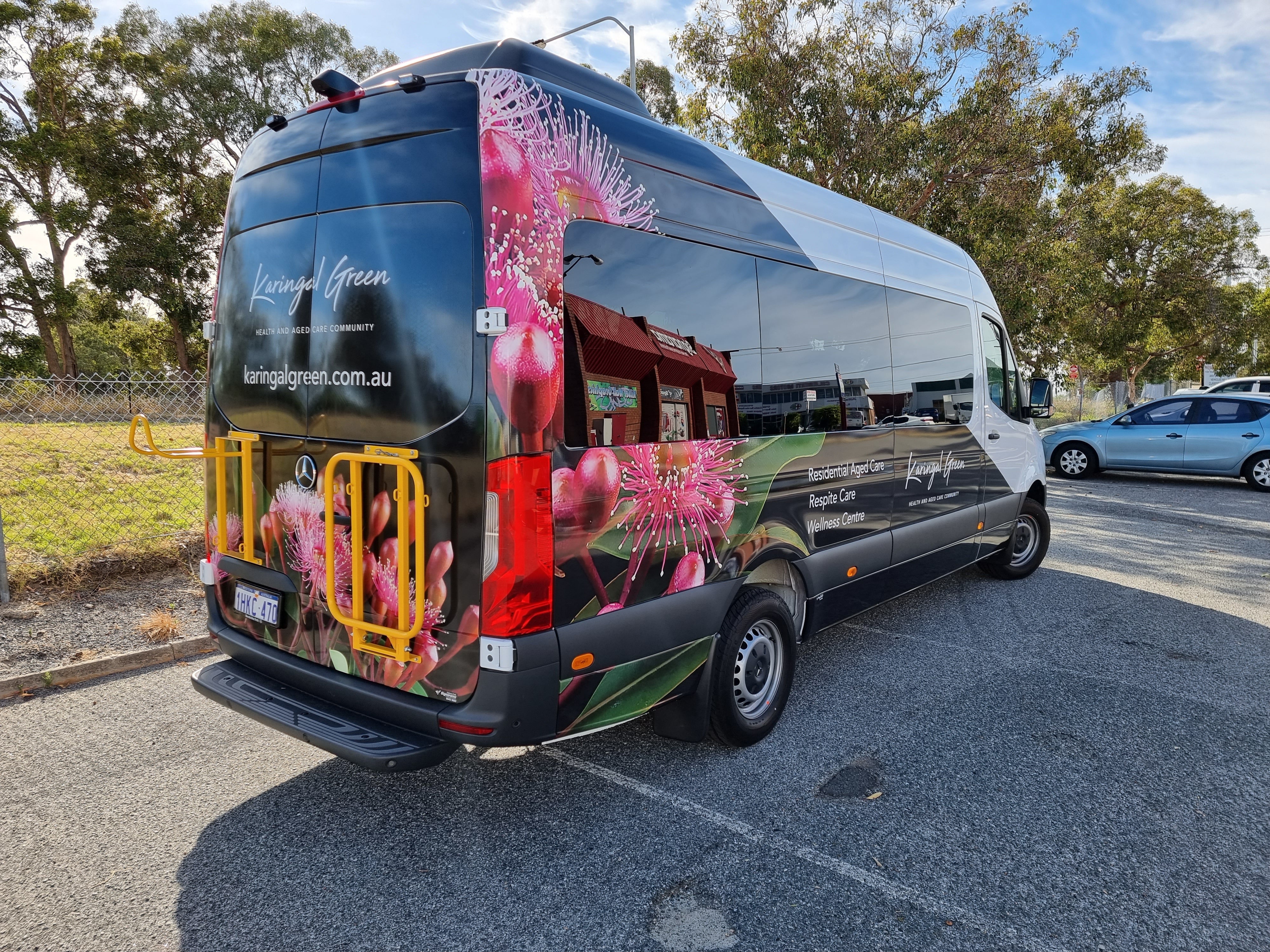 Karingal Green Bus Wrap