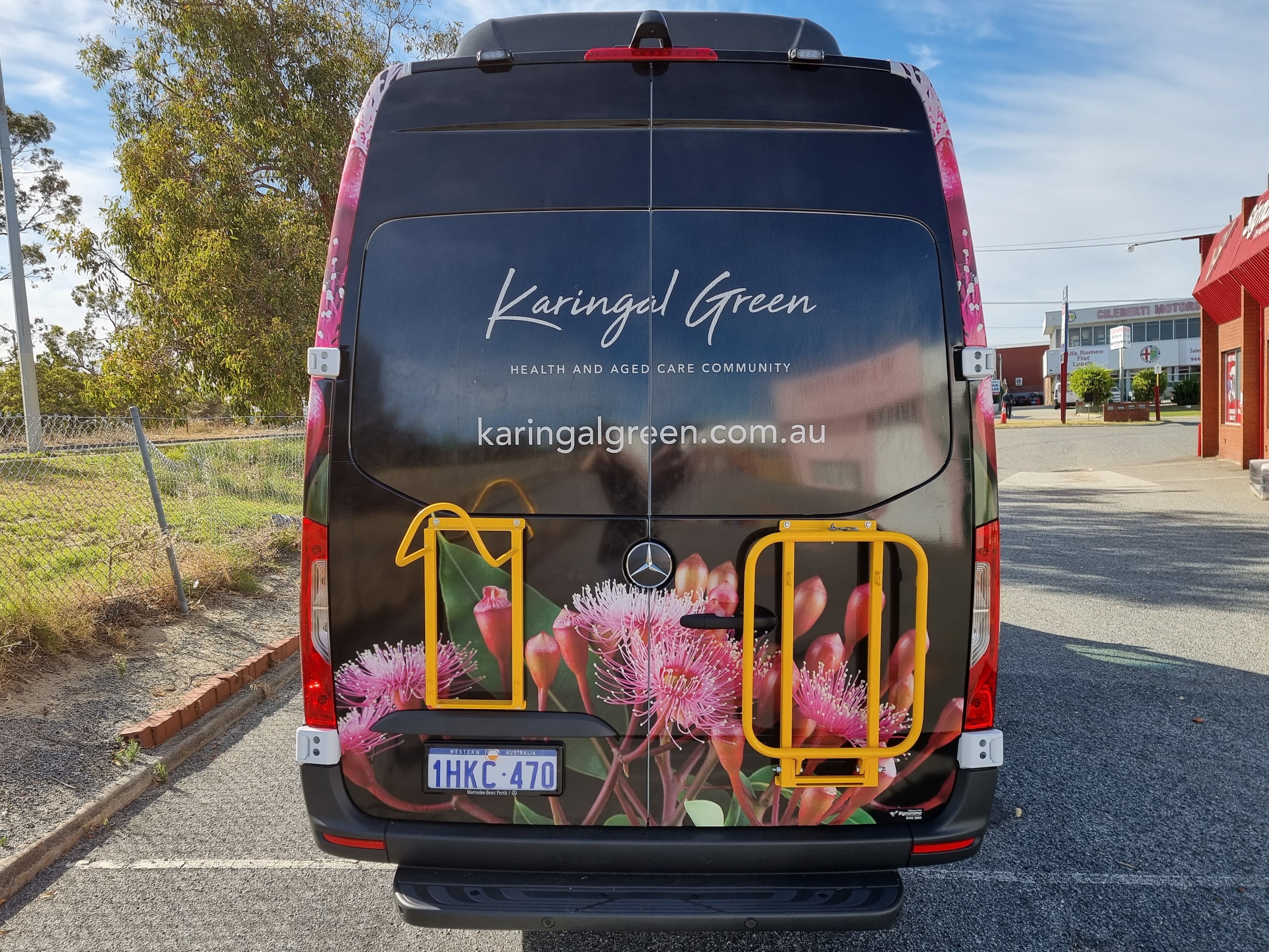 Karingal Green Bus Wrap