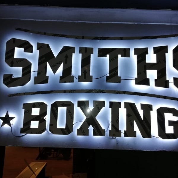 illuminated signage