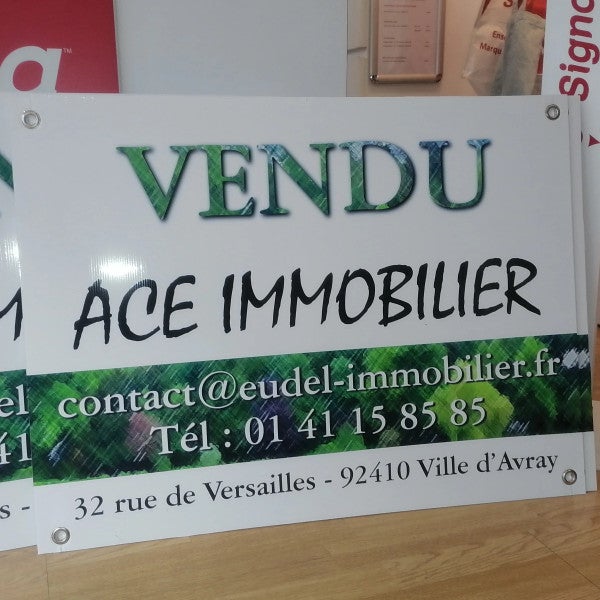 PANNEAU IMMOBILIER