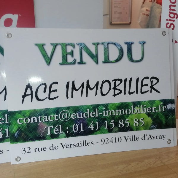 PANNEAU IMMOBILIER