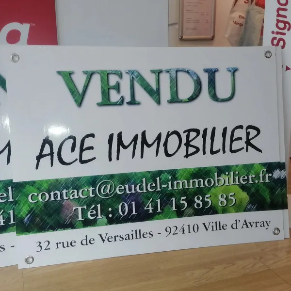 PANNEAU IMMOBILIER