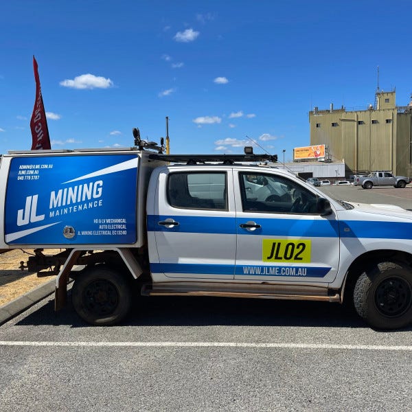 Another can and canopy wrap for JL Mining