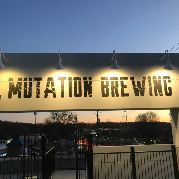 Painted Building Sign