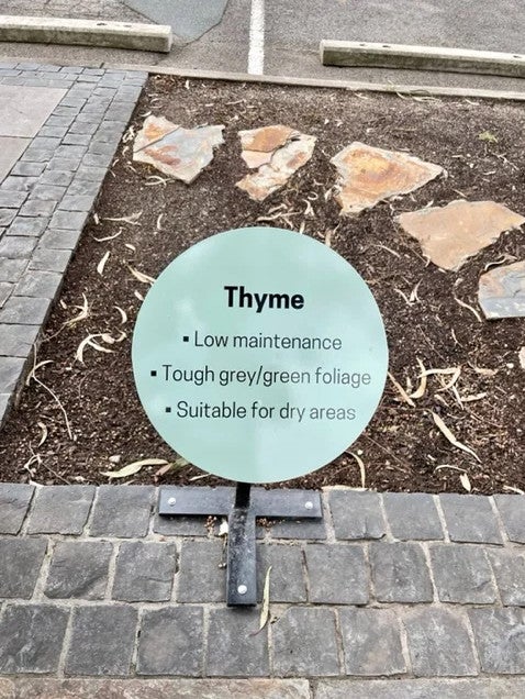 Graphics for Round Metal Panels - The Greenery Garden & Home - Heidelberg.