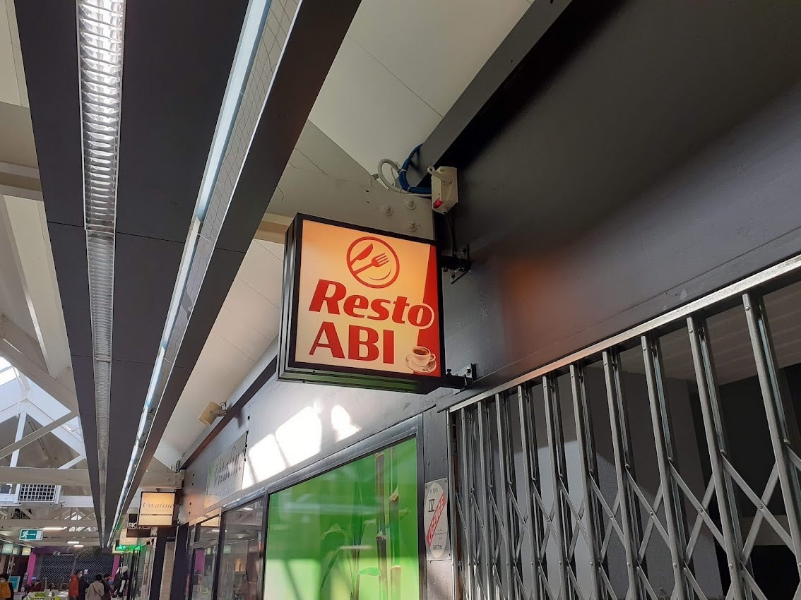 Nouvelles Enseignes pour l'ouverture d'un Bar - Restaurant "Resto Abi" installé sur Le Mans par Signarama Le Mans