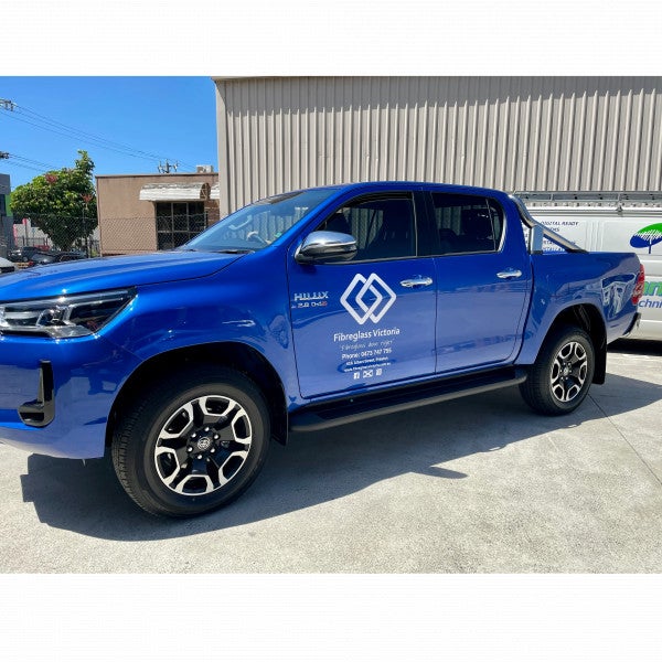 Vehicle Lettering - Fibreglass Victoria - Preston.