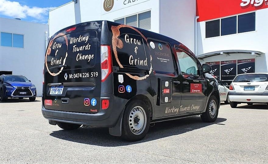 Grow & Grind: Vinyl Wrap and Graphics