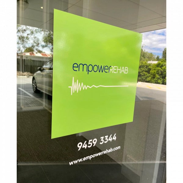 Door Signs - Empower Rehab - Bellfield.