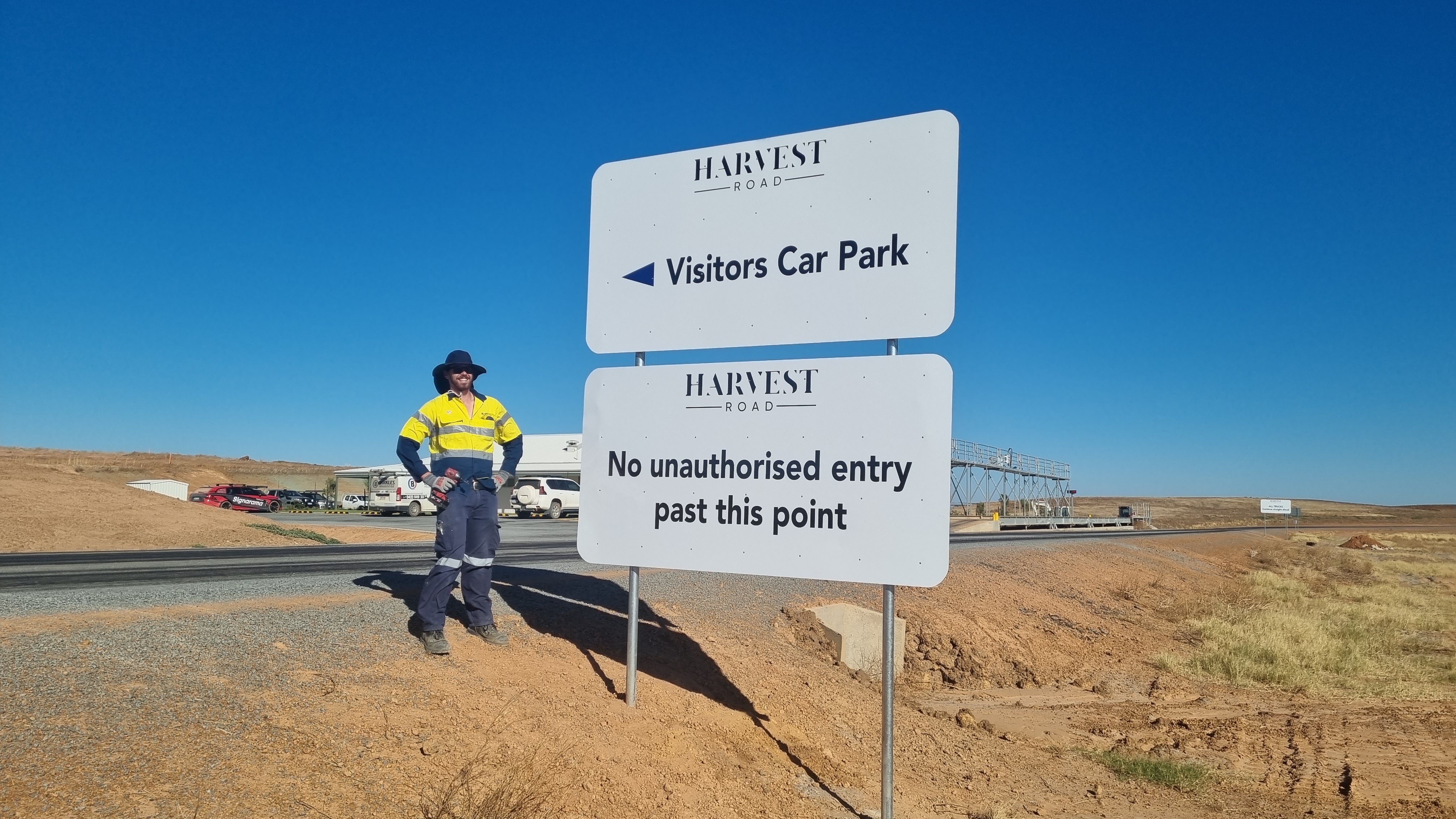 Various Signage for Harvest Road Group