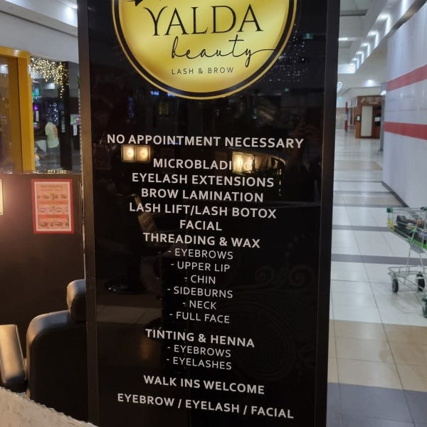 New Shopping Centre Signage