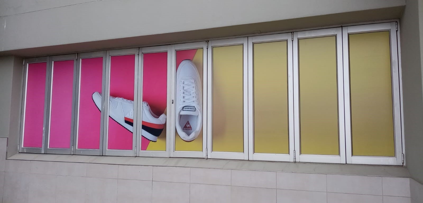 East Point Mall Window Dressing
