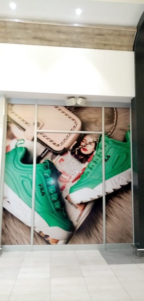 East Point Mall Window Dressing