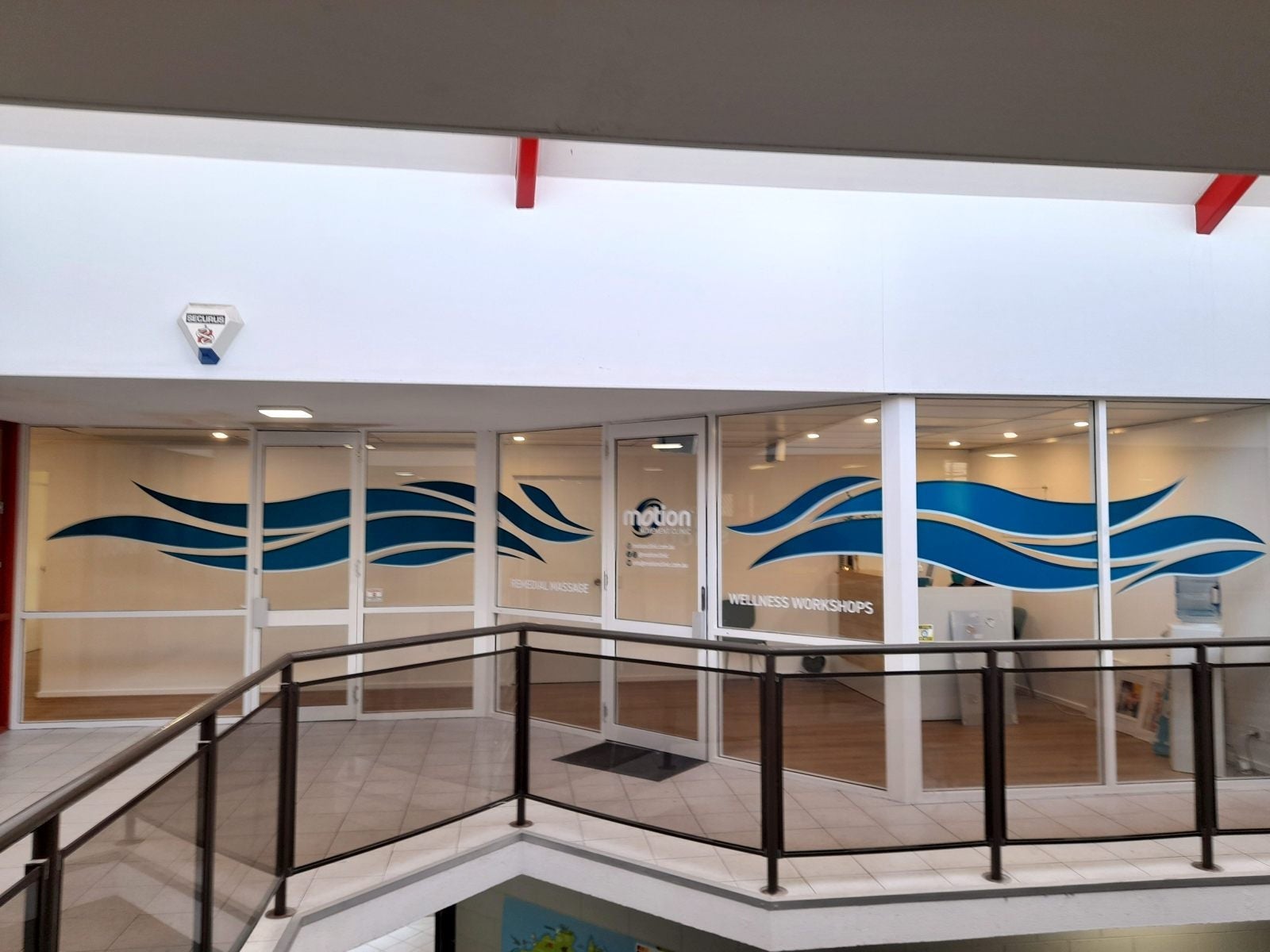 Motion Movement Building Signage