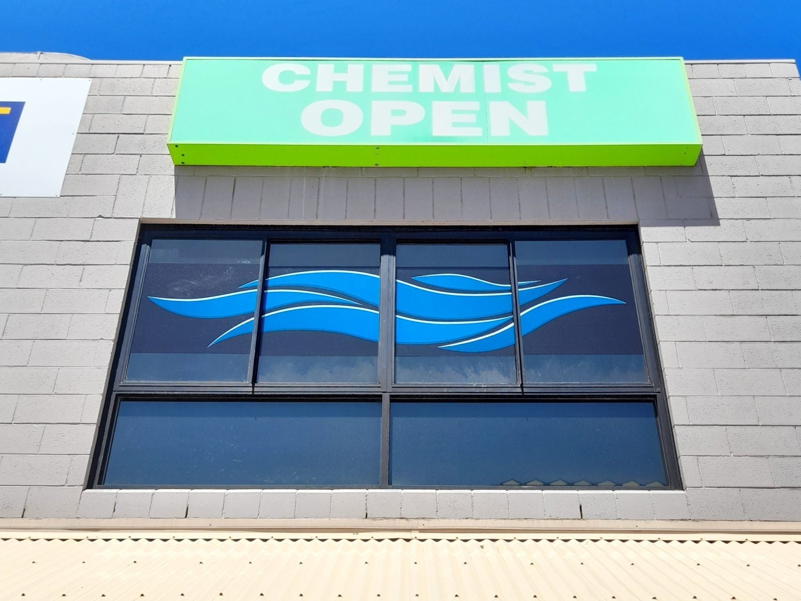 Motion Movement Building Signage