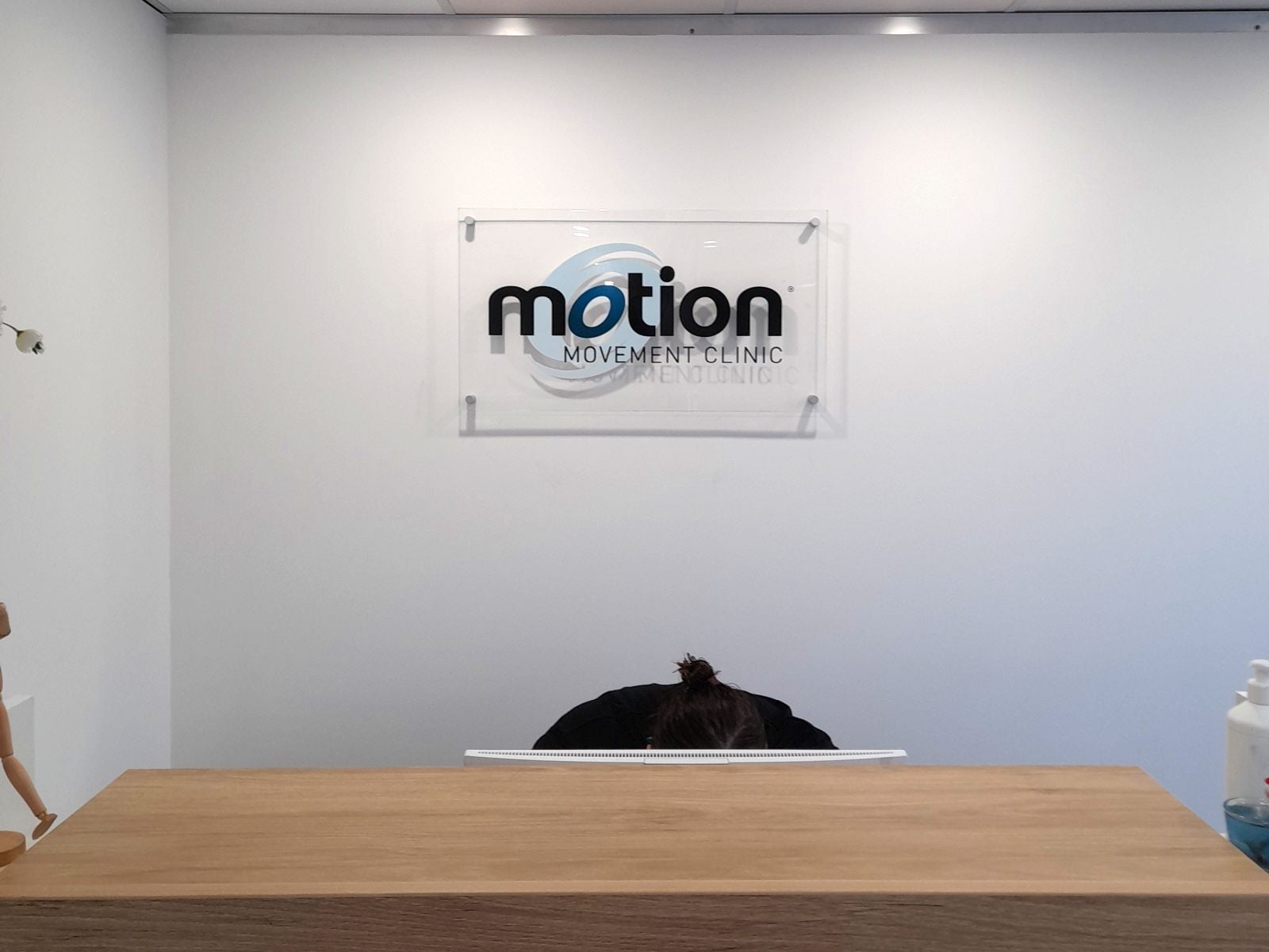 Motion Movement Building Signage