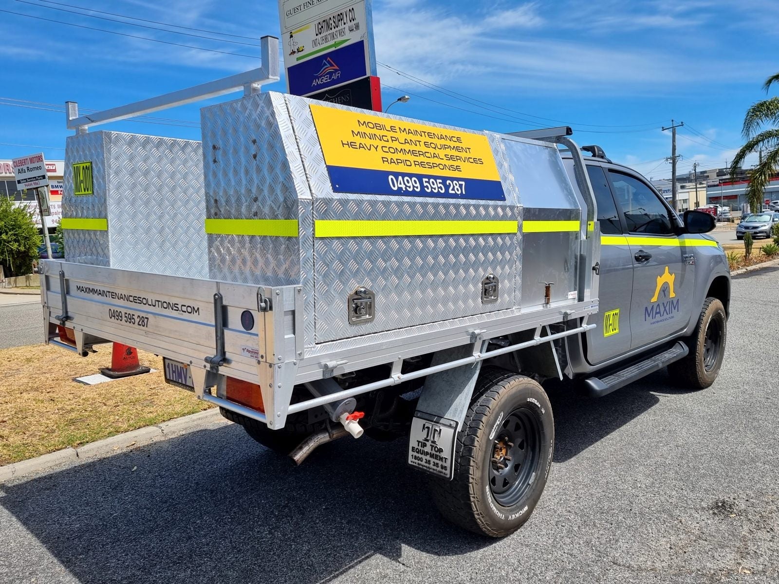 Maxim Maintenance Solutions Mine Spec Vehicle