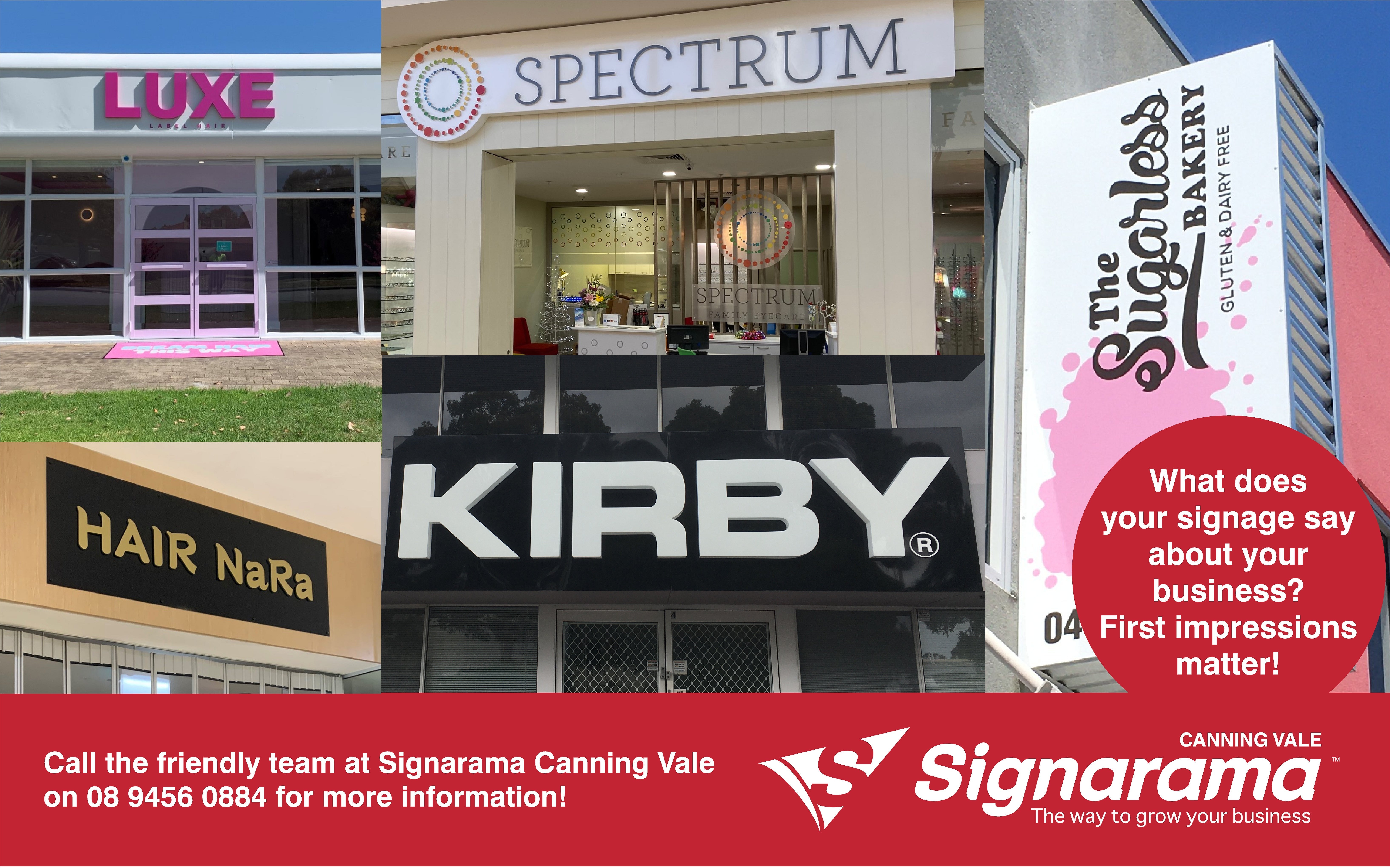 Signs: Branding and First Impressions