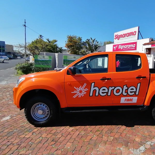 Vehicle Signage for Herotel