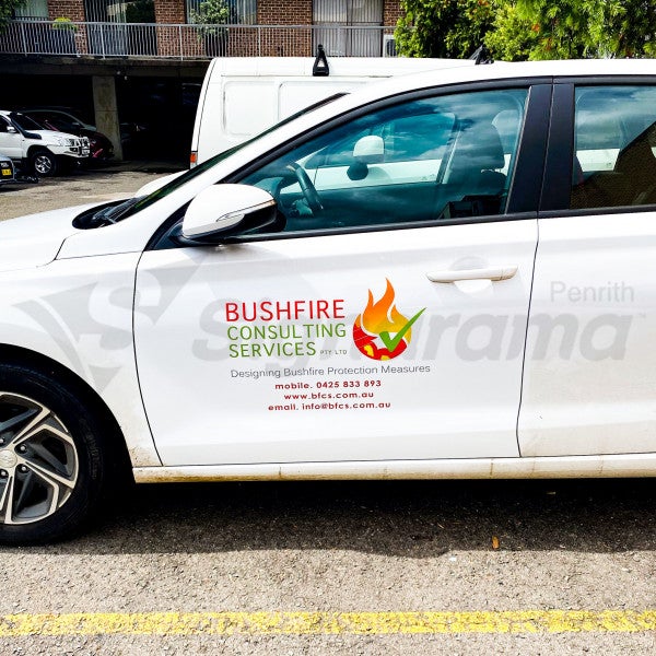 Vehicle Decals for Bushfire Consulting Services by Signarama Penrith