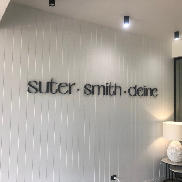 Corporate Reception Signage