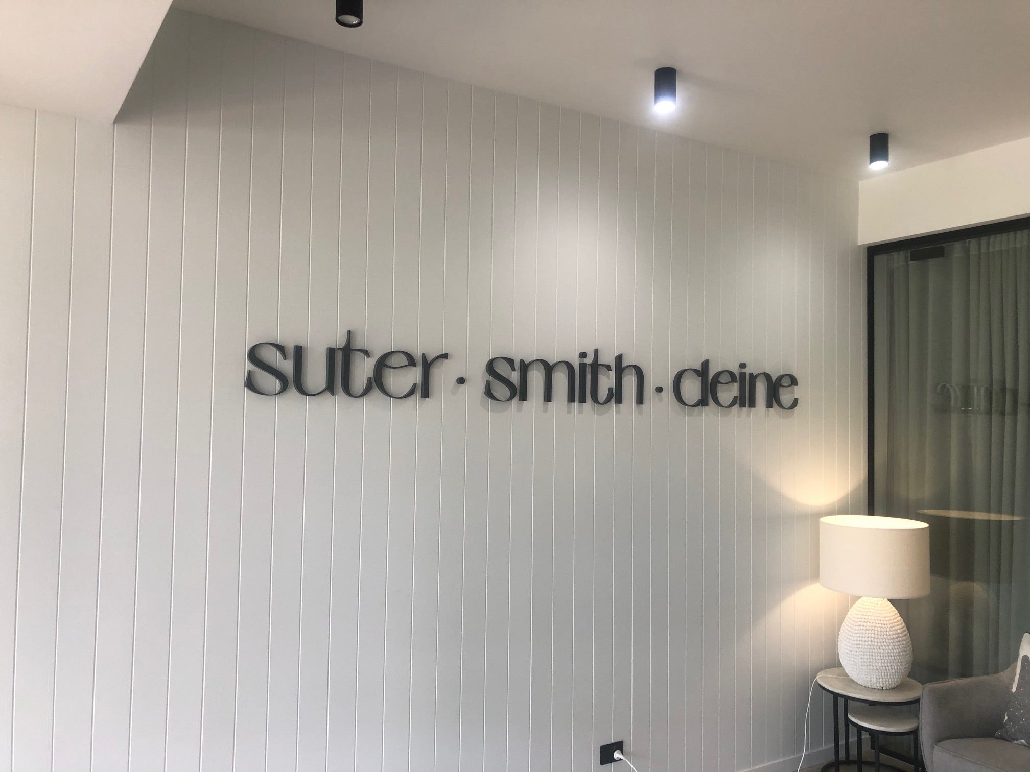 Corporate Reception Signage