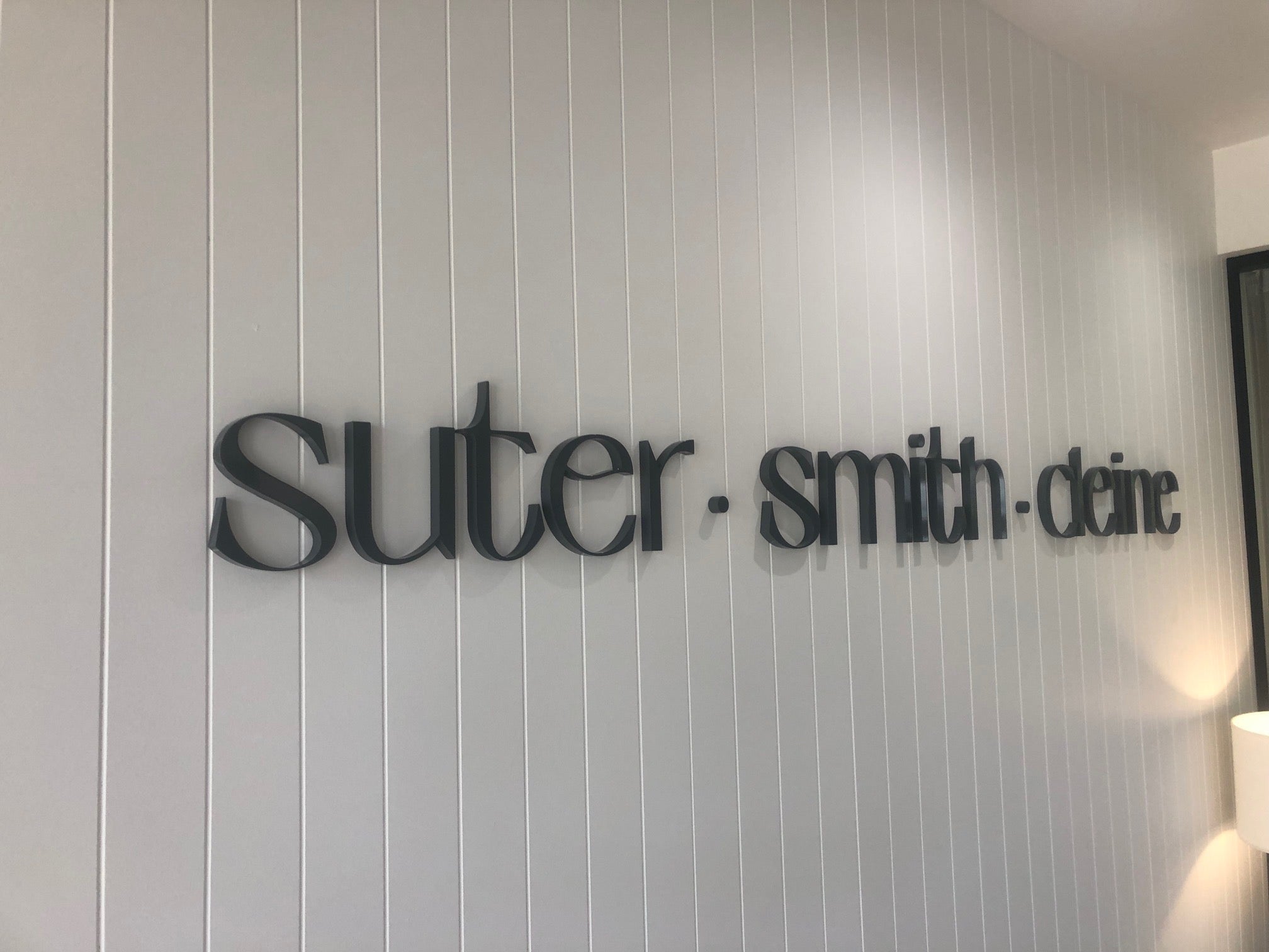 Corporate Reception Signage