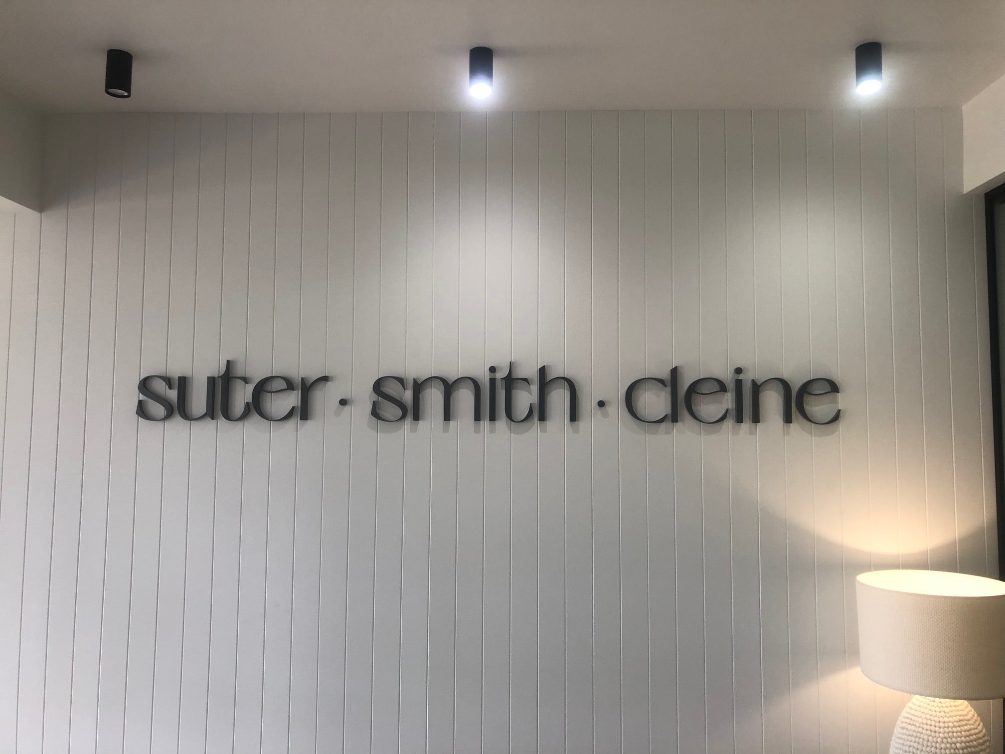 Corporate Reception Signage